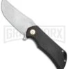 Boker Golem Liner Lock Knife Black G-10 - Stonewash Plain