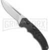 Boker Plus Intention II Automatic Folding Knife Black - Stonewash Drop Point
