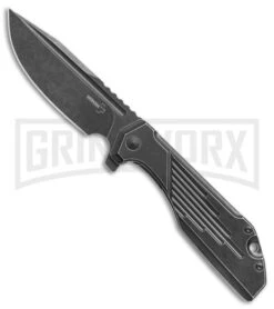 Boker Plus Lateralus Black Stonewash Folding Knife - Black Stonewash