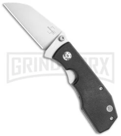 Boker Plus Joule Frame Lock Knife Black G-10 - Satin Plain