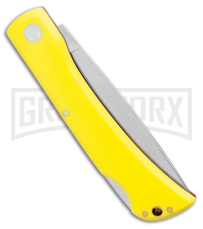 Boker Plus Rangebuster 2.0 Lockback Folding Knife Yellow - Satin Plain 3 Boker Plus Rangebuster 2.0 Lockback Folding Knife Yellow - Satin Plain - Image 3
