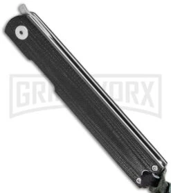 Boker Plus Kansei Nori Black G-10 Liner Lock Knife - Satin Plain -OTF Knives Shop Boker Plus Kansei Nori LL Black G 10 Satin 01BO890 BHQ 101766 jr spine large