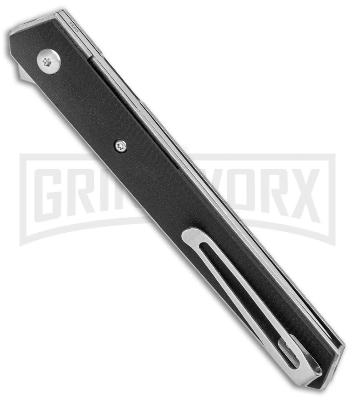 Boker Plus Kwaiken Air Black G-10 Liner Lock Knife (3.5" Satin) 3 Boker Plus Kwaiken Air Black G-10 Liner Lock Knife (3.5" Satin) - Image 3