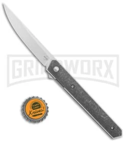 Boker Plus Kwaiken Air Titanium Liner Lock Knife (Satin Plain) 7 Boker Plus Kwaiken Air Titanium Liner Lock Knife (Satin Plain) -OTF Knives Shop Boker Plus Kwaiken Air LL Ti Satin 01BO169 BHQ 120656 jr bottlecap large