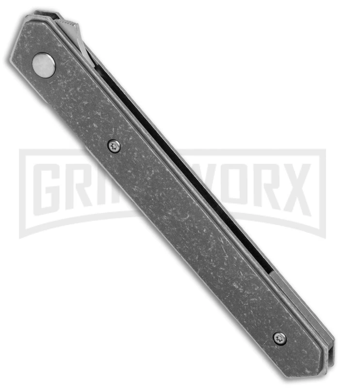Boker Plus Kwaiken Air Titanium Liner Lock Knife (Satin Plain) 2 Boker Plus Kwaiken Air Titanium Liner Lock Knife (Satin Plain) - Image 2