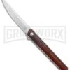 Boker Plus Kwaiken Air Mini Brown Cocobolo Liner Lock Knife (3" VG-10)