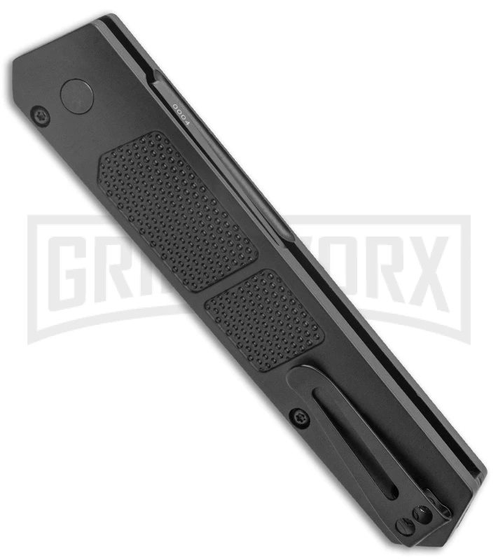 Boker Plus Kwaiken Grip Automatic Knife - D2 Black Plain 3 Boker Plus Kwaiken Grip Automatic Knife - D2 Black Plain - Image 3