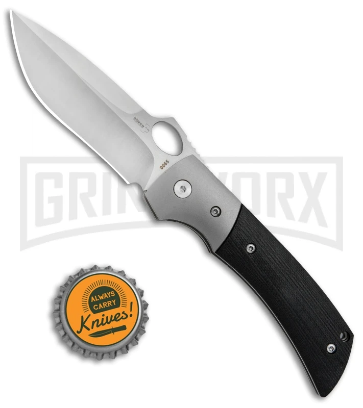 Boker Plus Marlowe Squail Black G-10 Folding Knife - Satin Plain 4 Boker Plus Marlowe Squail Black G-10 Folding Knife - Satin Plain - Image 4