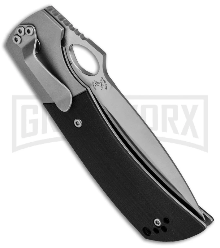 Boker Plus Marlowe Squail Black G-10 Folding Knife - Satin Plain 3 Boker Plus Marlowe Squail Black G-10 Folding Knife - Satin Plain - Image 3