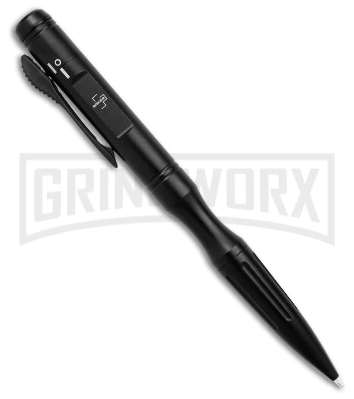 Boker Plus Black OTF Tactical Pen - Black Plain 2 Boker Plus Black OTF Tactical Pen - Black Plain - Image 2