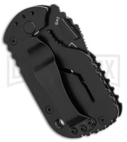 Boker Plus Rescom 2.0 Black Frame Lock Knife - Black Serr -OTF Knives Shop Boker Plus Rescom 2 FLK Black FRN 1in Black BHQ0139163 td side large