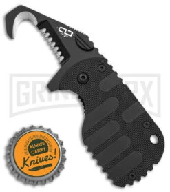 Boker Plus Rescom 2.0 Black Frame Lock Knife - Black Serr -OTF Knives Shop Boker Plus Rescom 2 FLK Black FRN 1in Black BHQ0139163 td size large