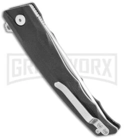 Boker Plus Shade Black G-10 Liner Lock Knife - Satin Plain 6 Boker Plus Shade Black G-10 Liner Lock Knife - Satin Plain -OTF Knives Shop Boker Plus Shade LL Black G 10 Satin 01BO240 BHQ 111185 jr side large