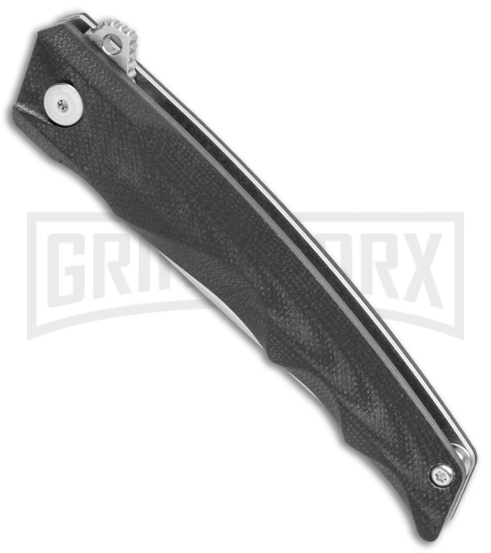 Boker Plus Shade Black G-10 Liner Lock Knife - Satin Plain 2 Boker Plus Shade Black G-10 Liner Lock Knife - Satin Plain - Image 2