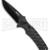 Boker Plus Strike Manual Knife - Drop Point Black Plain