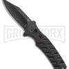 Boker Plus Strike Black Automatic Knife - Black Plain