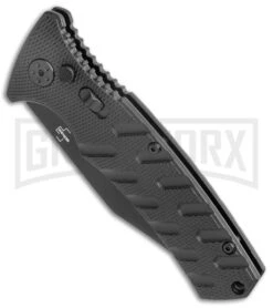 OTF Knives Shop -OTF Knives Shop Boker Plus Strike Bowie Auto Black Black BHQ 125300 jr spine large