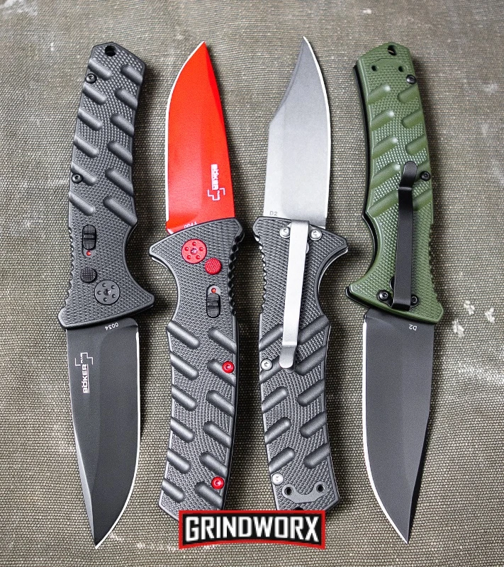 Boker Plus Black Widow Strike Automatic Knife - Drop Point Red 6 Boker Plus Black Widow Strike Automatic Knife - Drop Point Red - Image 6
