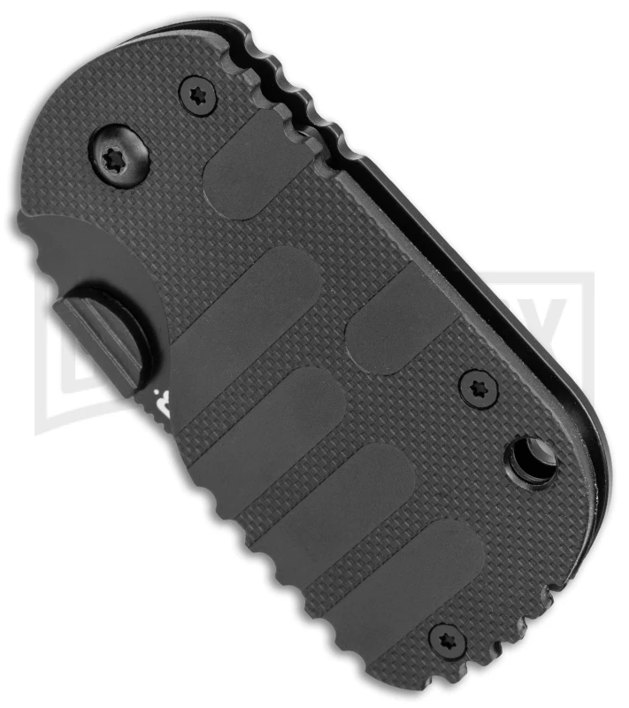 Boker Plus Subcom 2.0 Black Frame Lock Knife - Black Serr 2 Boker Plus Subcom 2.0 Black Frame Lock Knife - Black Serr - Image 2