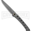Boker Plus Urban Spillo 42 Slip Joint Black Knife - Black Stonewash Plain
