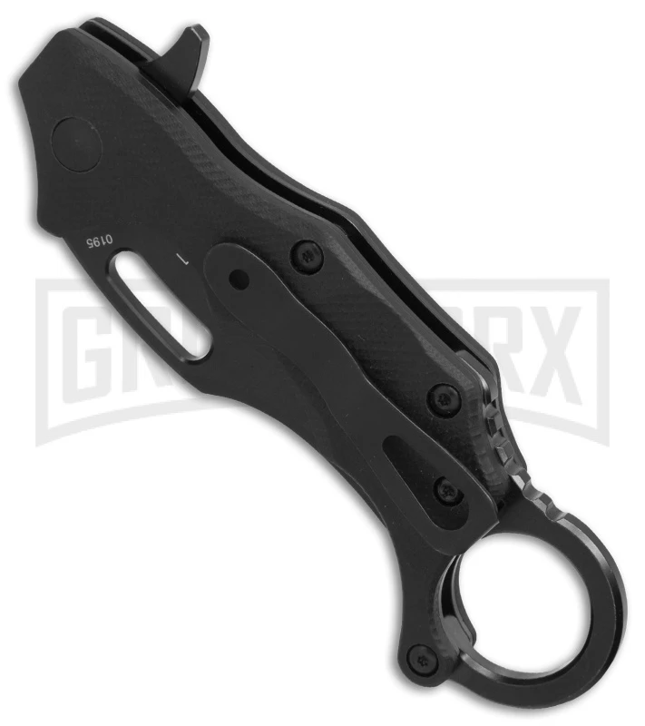 Boker Plus Wildcat Black Karambit Folding Knife - Black Plain 3 Boker Plus Wildcat Black Karambit Folding Knife - Black Plain - Image 3