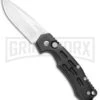 Boker Thunder Storm Automatic Knife Black - Satin Plain