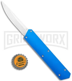 Boker USA Kwaiken OTF Automatic Knife Blue Aluminum (3.4" Satin) 06EX550 7 Boker USA Kwaiken OTF Automatic Knife Blue Aluminum (3.4" Satin) 06EX550 -OTF Knives Shop Boker USA Kwaiken OTF Auto Blue Aluminum SW 06EX550 BHQ 115742 jr bottlecap large