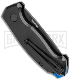 Boker Vox Kompakt CA Legal Automatic Knife - Drop Point Black Plain -OTF Knives Shop Boker Vox Kompakt CA Legal Auto Knife Black 01BO624NSOI BHQ 95711 jr side 2 large