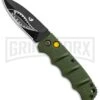 Boker Kalashnikov Warhawk Automatic Knife - D2 Dagger Black Plain