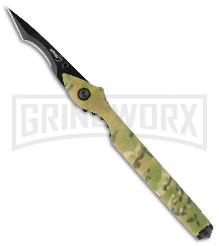 Boker Plus Jim Wagner Urban Survival Camo Folding Knife - Black Plain 1 Boker Plus Jim Wagner Urban Survival Camo Folding Knife - Black Plain