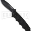 Boker Plus Reality-Based Black Automatic Knife - Black Plain