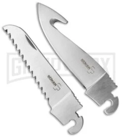 Boker Plus Optima Hunting Set - Clip Point, Saw Blade, Gut Hook -OTF Knives Shop boker 01bo109 blades cm large