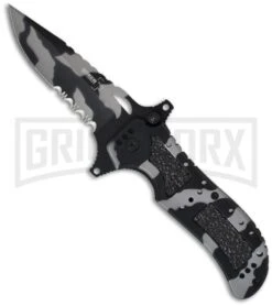 Boker Plus Camo Defender Folding Knife - Urban Camo Serr