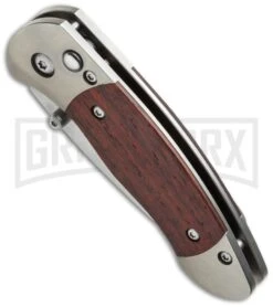 Boker Plus Gordito Cocobolo Folding Knife - Satin Plain -OTF Knives Shop boker 01bo132 bottom cm large