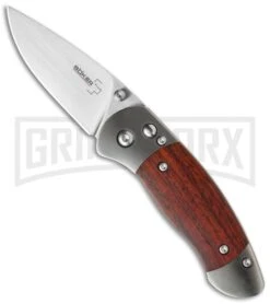 Boker Plus Gordito Cocobolo Folding Knife - Satin Plain