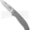 Boker Plus Titan Drop Point 2 Lockback Knife - Satin Plain