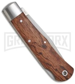 Boker Plus Lockback Bubinga Folding Knife - Satin Plain 3 Boker Plus Lockback Bubinga Folding Knife - Satin Plain -OTF Knives Shop boker 01bo185 back large