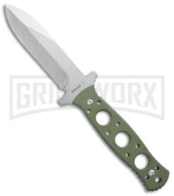 Boker Plus Steel Ranger Fixed Blade Knife - Stonewash Plain