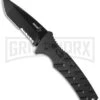 Boker Plus Strike Manual Knife - Tanto Black Serr