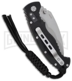 Boker Plus Bat Karambit Black G-10 Folding Knife - Bead Blast Plain -OTF Knives Shop boker 01bo430 back large