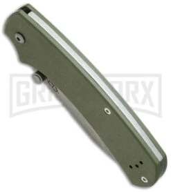 Boker Plus CLB XS Olive Green G-10 Folding Knife - Bead Blast Plain 4 Boker Plus CLB XS Olive Green G-10 Folding Knife - Bead Blast Plain -OTF Knives Shop boker 01bo538 bottom cm large