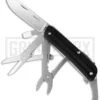Boker Plus City 4 Tech-Tool Black G-10 Folding Knife - Polish Plain