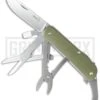 Boker Plus Outdoor 4 Tech-Tool Green G-10 Folding Knife - Polish Plain