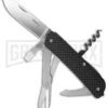 Boker Plus Tech-Tool Carbon Fiber 3 Folding Knife - Polish Plain