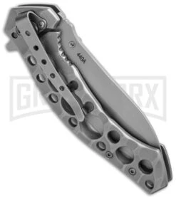 Boker Magnum Slender Folding Knife - Stonewash Plain 3 Boker Magnum Slender Folding Knife - Stonewash Plain -OTF Knives Shop boker 01ry126 side cm large