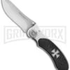 Boker Magnum Iron Cross Spring Assisted Knife - Satin Plain