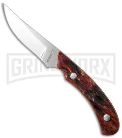Boker Plus Cowboy Crossdraw Jigged Bone Fixed Blade - Polish Plain