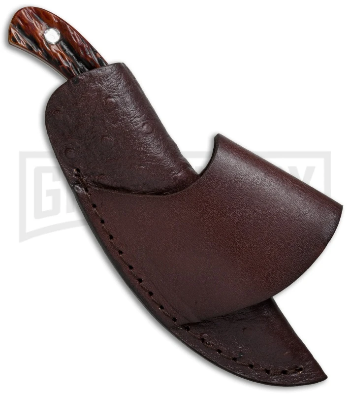 Boker Plus Cowboy Crossdraw Jigged Bone Fixed Blade - Polish Plain 2 Boker Plus Cowboy Crossdraw Jigged Bone Fixed Blade - Polish Plain - Image 2