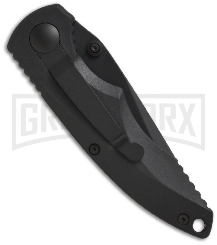 Boker Gemini Tactical Folding Knife - Black Serr 2 Boker Gemini Tactical Folding Knife - Black Serr - Image 2