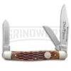 Boker Medium Stockman Jigged Brown Bone Pocket Knife